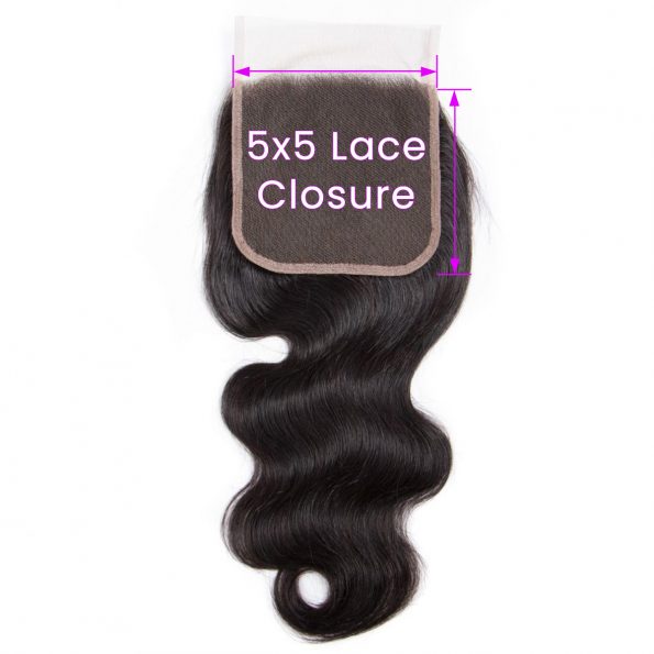 Body Wave 5×5 Lace Closure