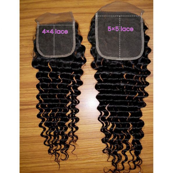 Deep Wave 5×5 Lace Closure