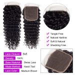 Deep Wave 5×5 Lace Closure