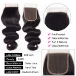Body Wave 4×4 Lace Closure