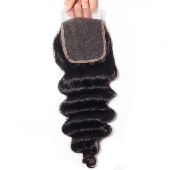 Loose Deep Wave 4×4 Lace Closure