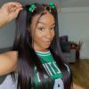 360 straight lace frontal wig