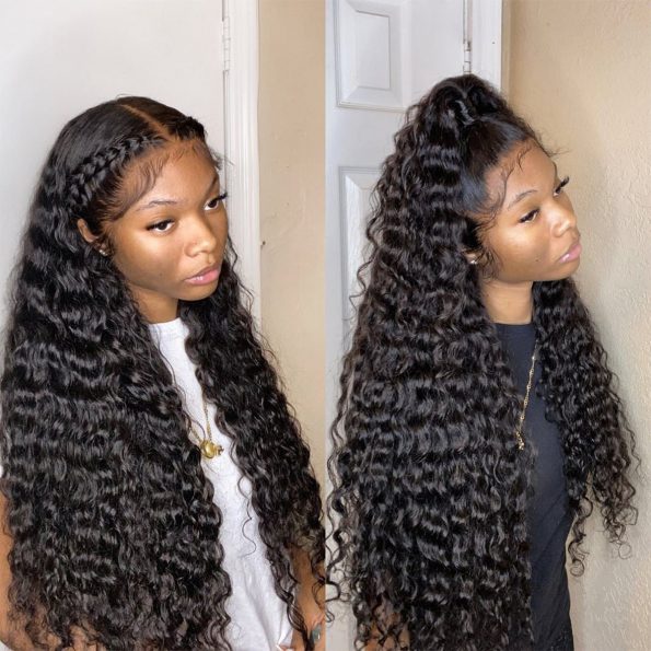 360 water wave wig