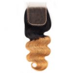 1B/27 Body Wave 3 Bundles With Closure