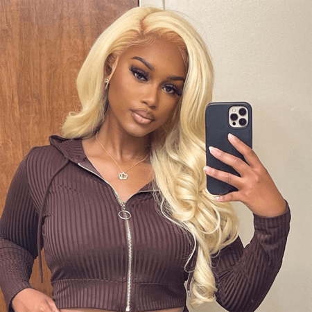 613 blonde body wave lace frontal wig (2)
