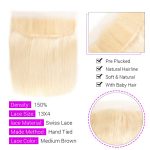 613 Straight 13×4 Lace Frontal