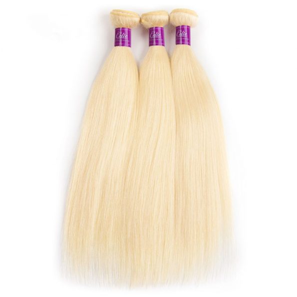 613 Straight Hair 3 Bundles With Frontal
