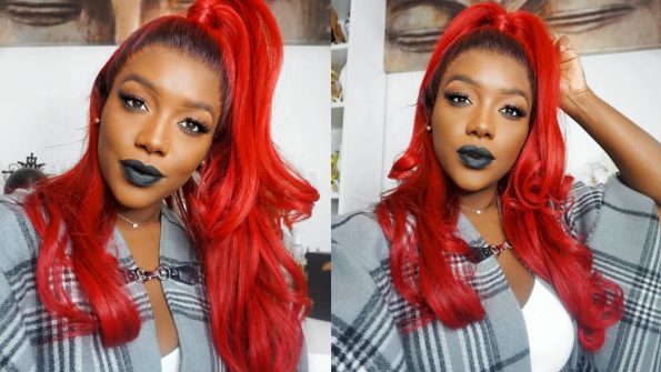 colored hair