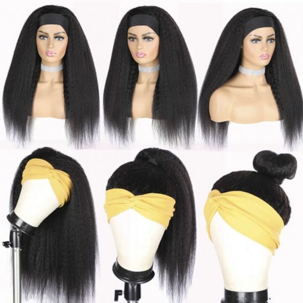 Kinky Straight Headband Wig (1)