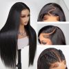 9×6 straight glueless wig