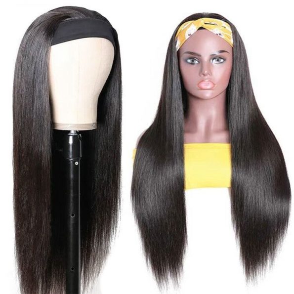 Straight Hair Headband Wig (3)