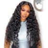 Upgrade 6×5 pre cut lace wig loose deep wave wig (1)