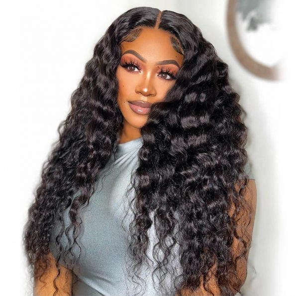 Upgrade 6×5 pre cut lace wig loose deep wave wig (3)