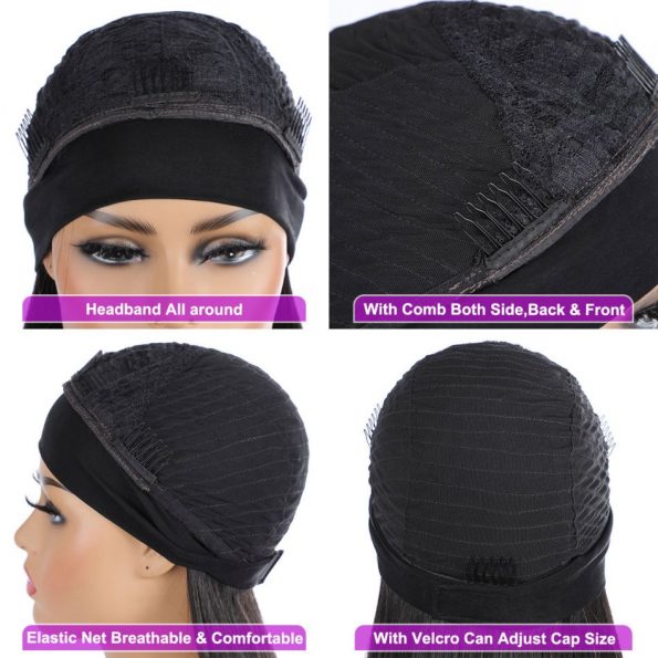 Water Wave Headband Wig (4)