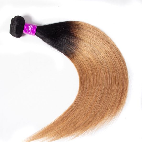 celie hair Ombre straight hair bundles
