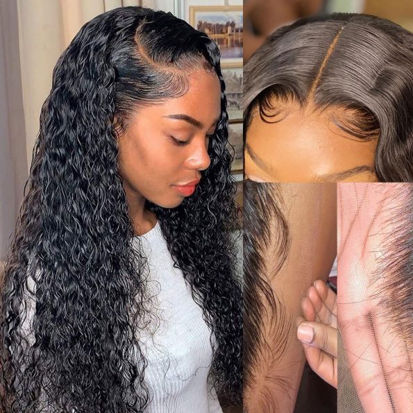 Water Wave HD Lace Closure Wigs