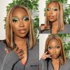honey blonde bob wig