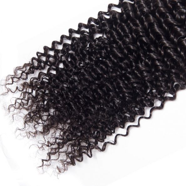 Kinky Curly 4 Bundles With Closure