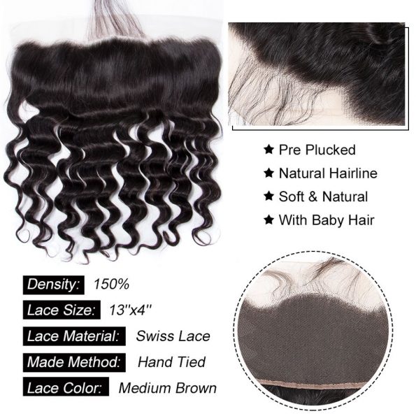 Loose Deep 13×4 Lace Frontal