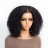 kinky curly bob wear go wig (2)