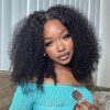 kinky curly bob wear go wig (2)