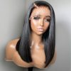 super double drawn bone straight wig mid length (2)