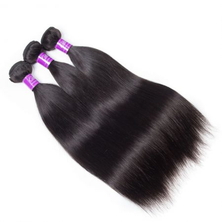Straight Hair 3 Bundles With Frontal