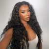 360 drawstring glueless wig water wave