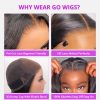 ombre brown wig with dark roots layer cut bob wig (2)