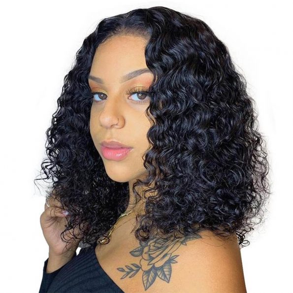 short deep wave wig
