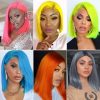 colored bob wigs human hair