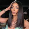 Straight wig with layer (3)