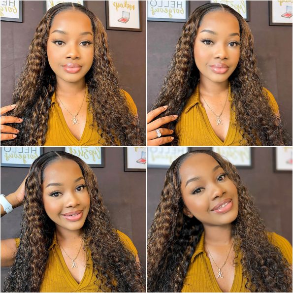 highlight deep wave wig