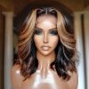 honey blonde glueless wig