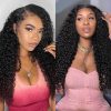 curly v part wig
