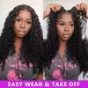 deep wave glueless lace wigs