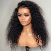 glueless curly lace front wig (1)