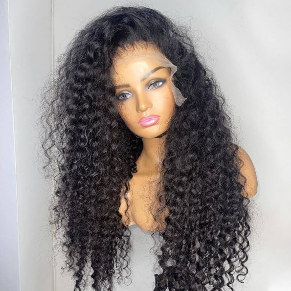 glueless wig deep wave frontal wig (1)
