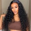 water wave 13×6 full frontal pull go glueless wig