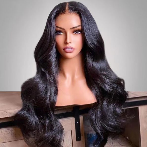 pre-cut lace upgrade 6×5 pre-bleached knots wear go wig (2)