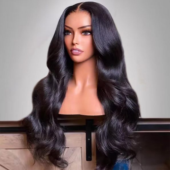 pre-cut lace upgrade 6×5 pre-bleached knots wear go wig (4)