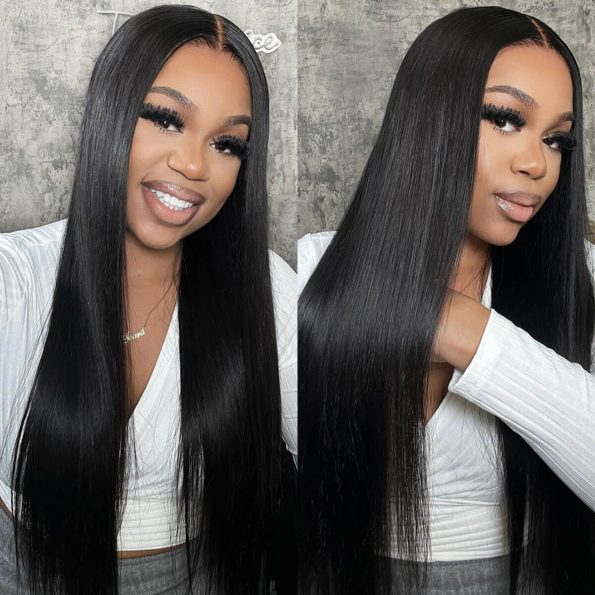 straight wear go wig