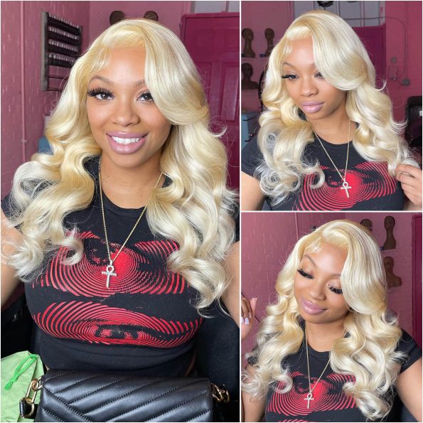 613 blonde wig shoulder length