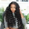 loose deep glueless closure wig (2)