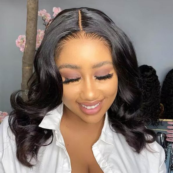 short cut loose wave wig (5)