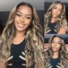 balayage highlight body wave hd lace wig (1)