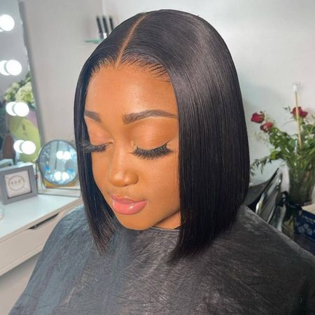 straight bob wig