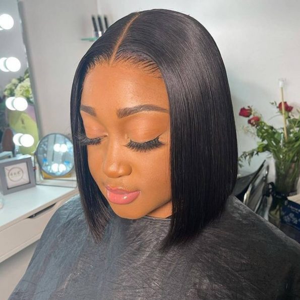 straight bob wig