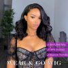 flash sale short cut loose body wave wig (3)