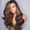 ombre highlight body wave wig (2)